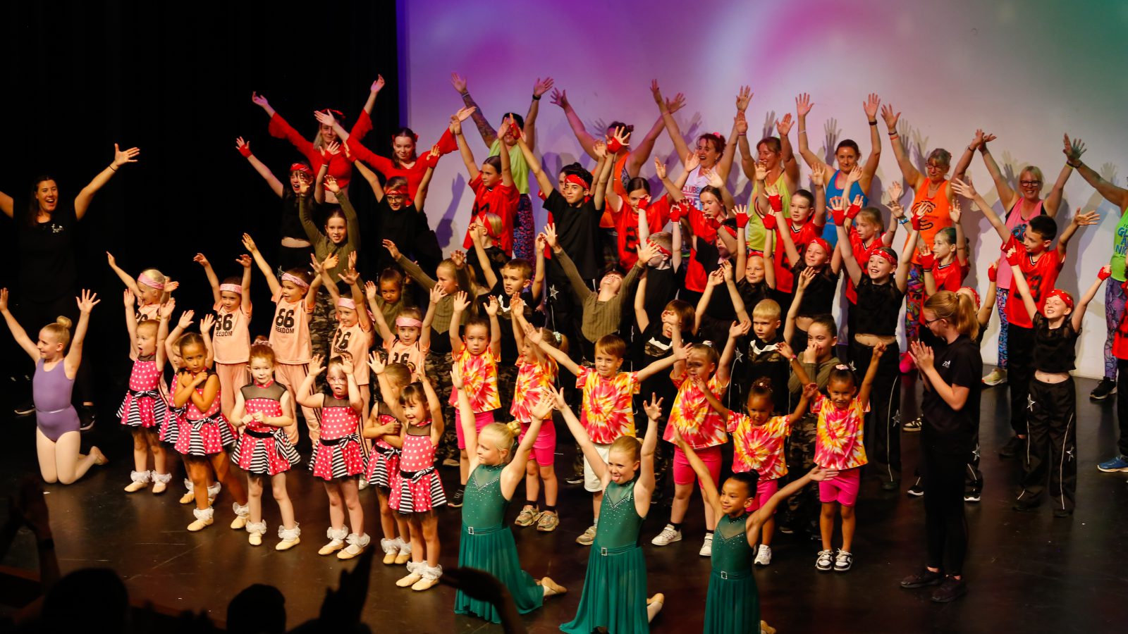 Beat Box Studio show cast on stage